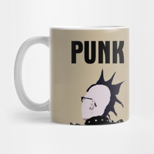 Punk Rock Graffiti Stencil Art Mug